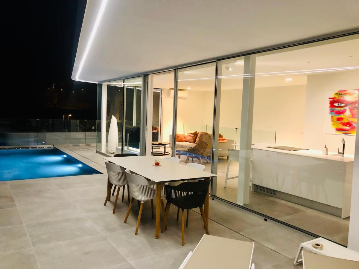 Rocavista - Villa With Heated Rooftop Pool And Amazing Ocean View Costa Adeje  Eksteriør bilde